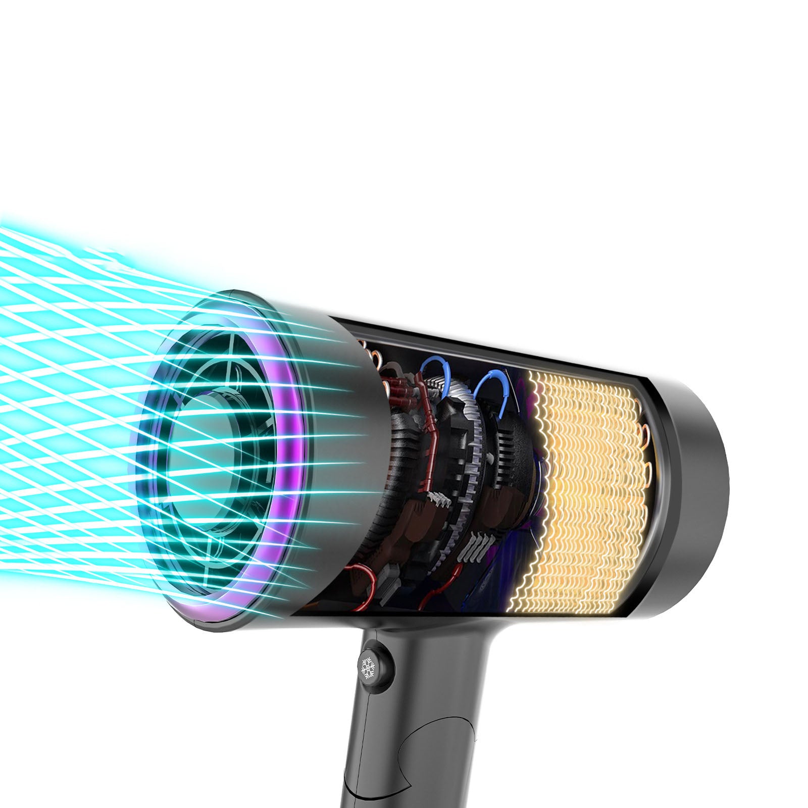 Règlement Sèche-cheveux ionique pliable portable haute puissance pour usage domestique