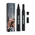 Kit Stylo de Remplissage de Barbe, Remplisseur de Barbe 3 en 1 avec Brosse pour Homme