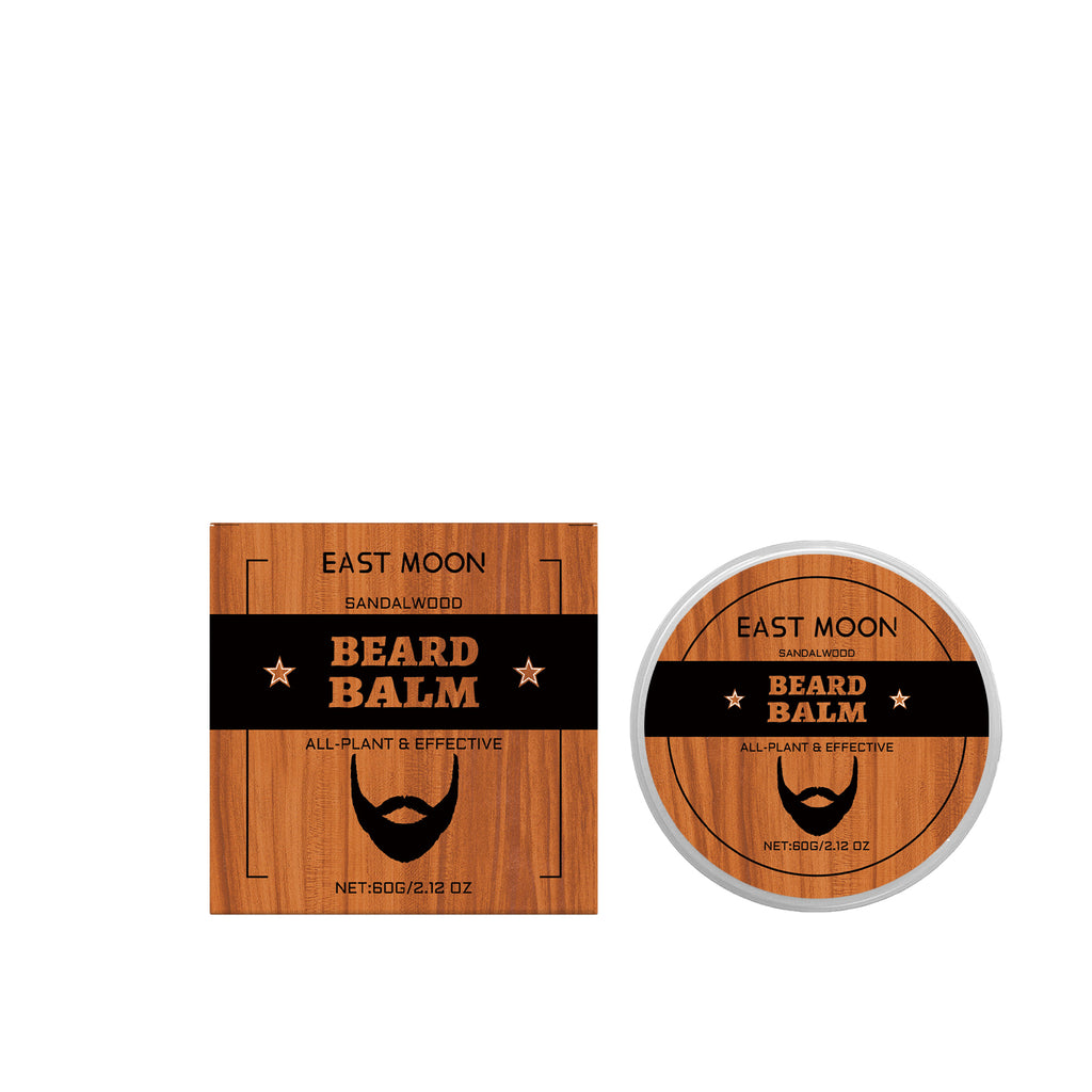 Crème de Soin Barbe Homme Bois de Santal Ingrédients Pour Le Soin de la Barbe Pour Hommes Avec Une Variété de Types de Peau