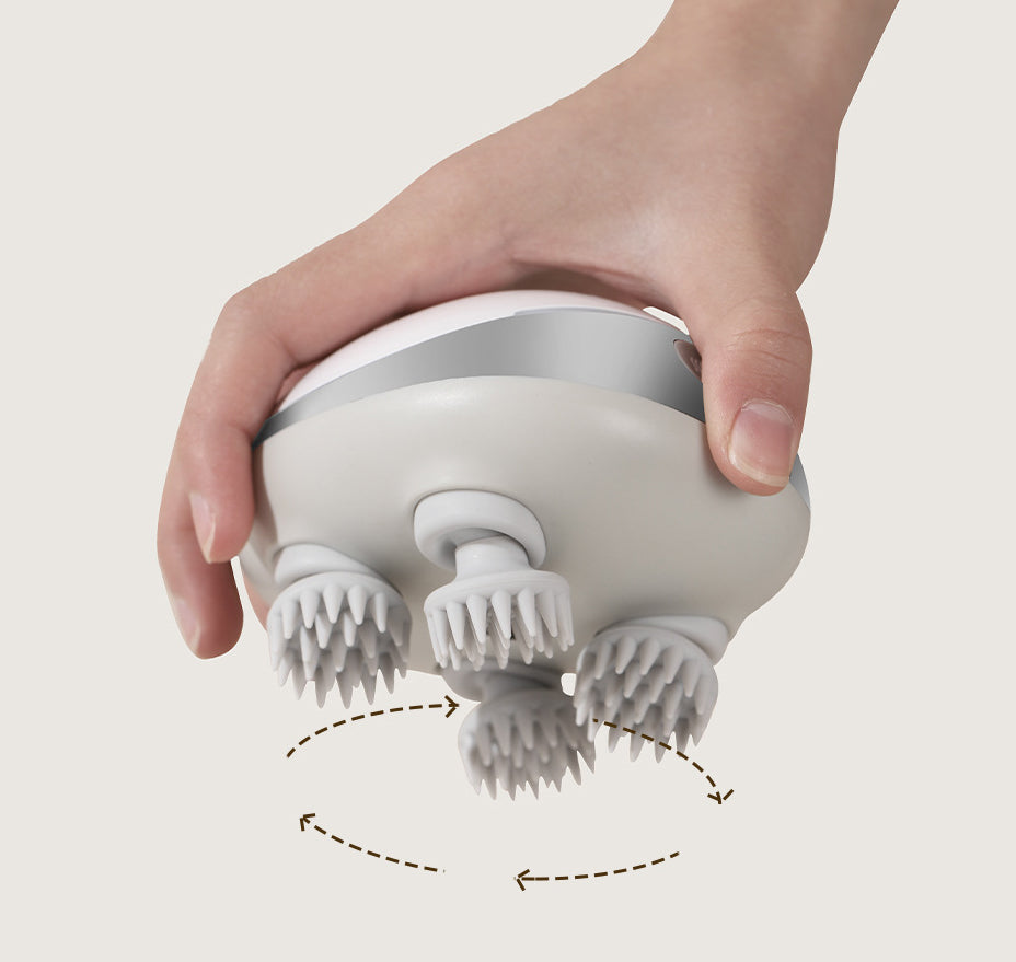 Nouveau masseur de tête Charge Multi-fonction Scalp Massager Griffe de massage électrique portable Artéfact de sommeil et d'insomnie