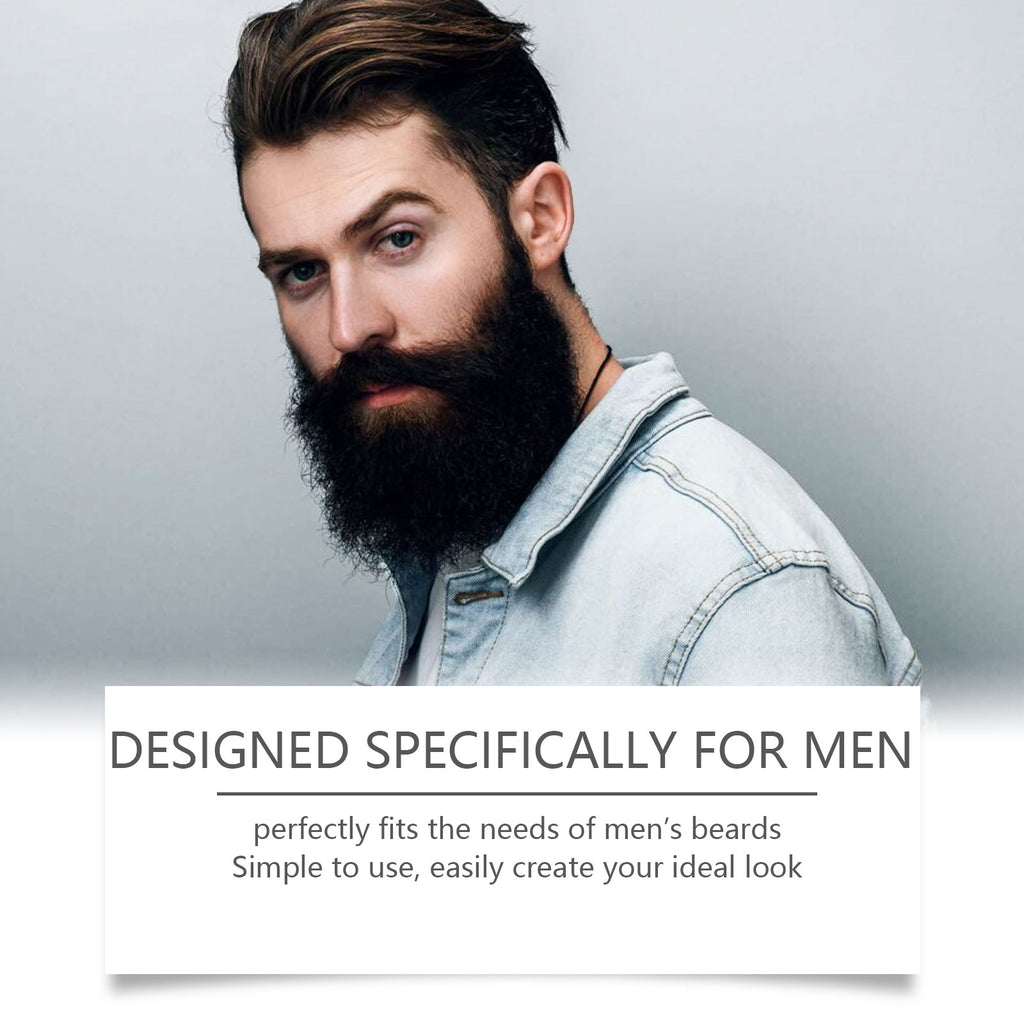 Cire de Soin Barbe Vanille Parfum Naturel Vanille Nourrit Doucement les Poils de Barbe Barbe