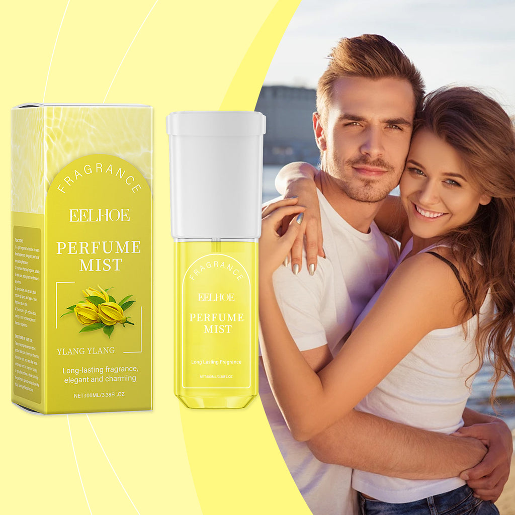EELHOE Spray parfumé corporel Ylang Ylang Soir, Parfum Léger Doux Avec Une Fragrance Naturelle Fraîche Et Non Grasse