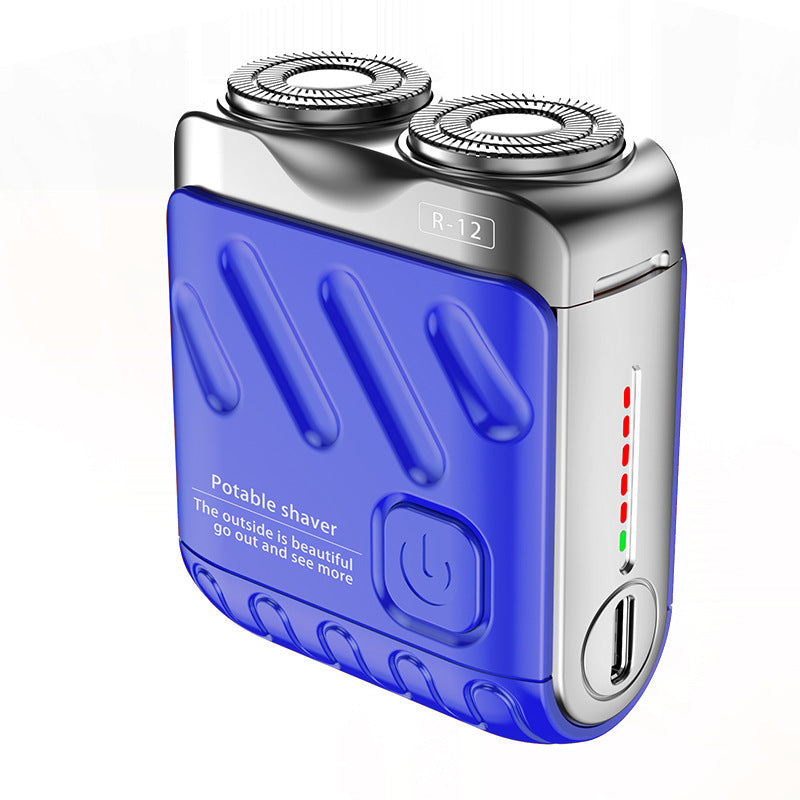 Rasoir électrique ultra-propre neuf, mini-rasoir portable pour homme, manuel automatique