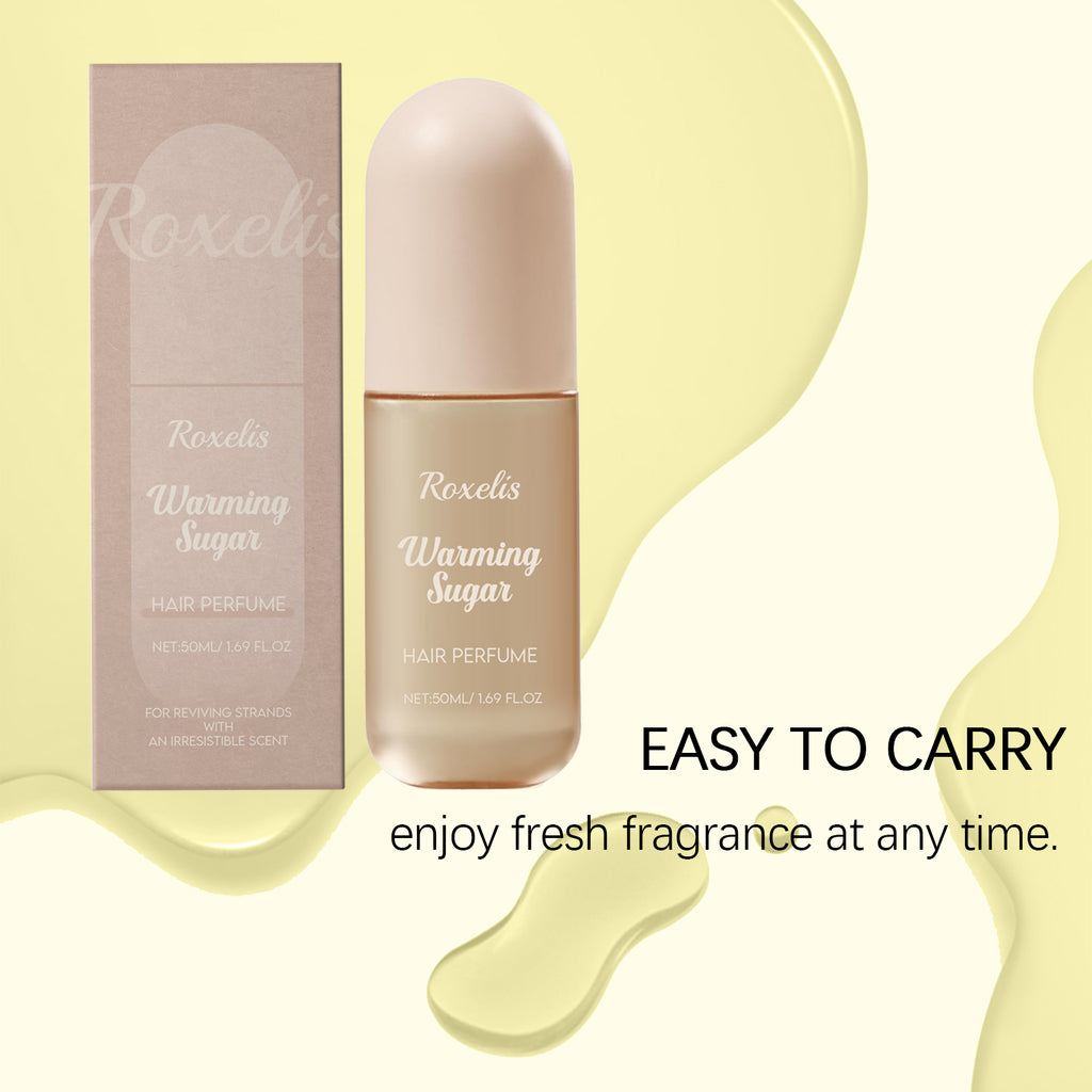 Spray parfumé à la vanille Roxelis, spray rafraîchissant naturel et doux pour le corps et les cheveux, usage quotidien