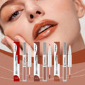 Stylo à Lèvres 2-en-1 Double Tête Essence, Ligne de Lèvres et Rouge à Lèvres Brillant Effet Miroir