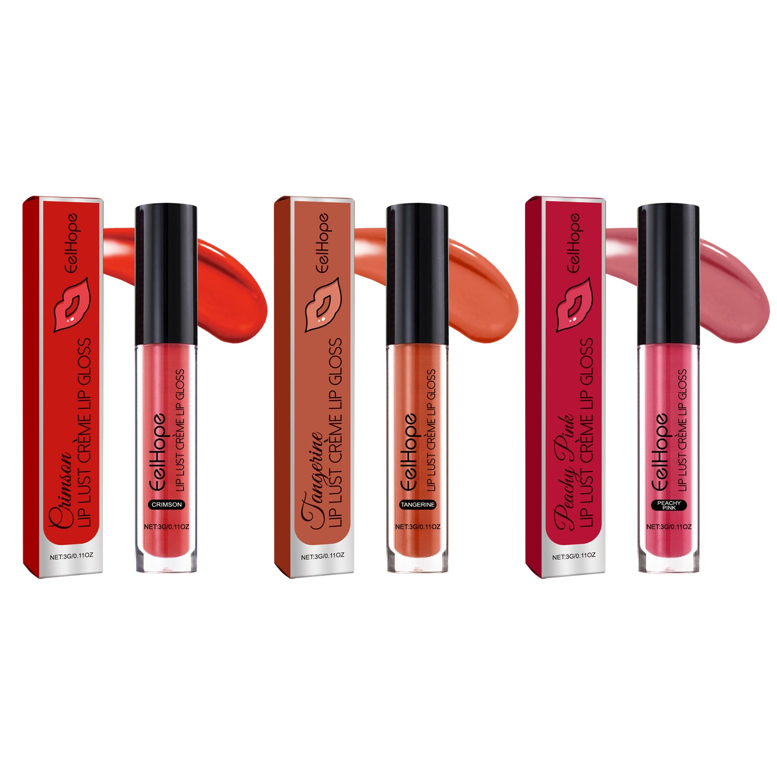 Laque à lèvres, hydratante et nourrissante, facile à colorer, ne colle pas, longue tenue, rouge à lèvres portable.