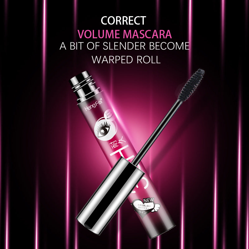 Mascara de beauté Hengfei 4D recourbant Mascara waterproof Maquillage