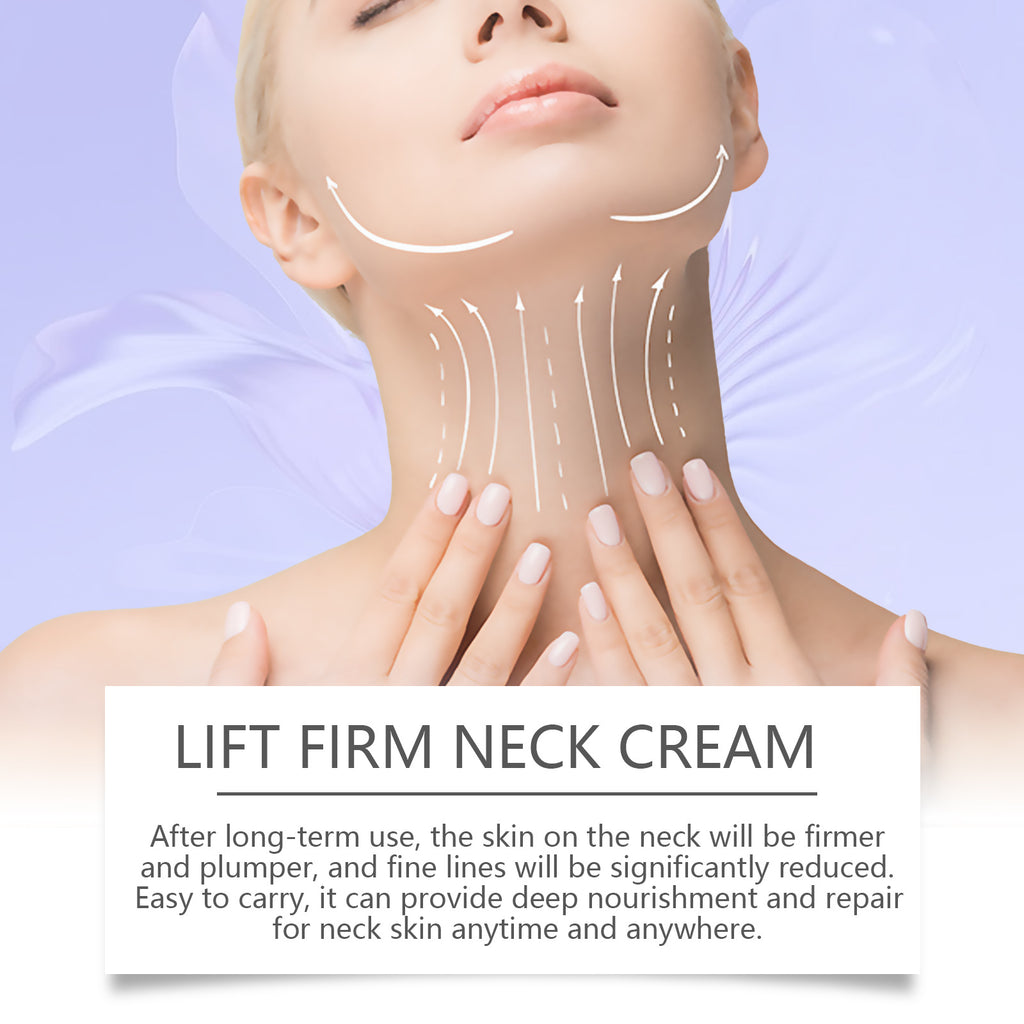 Crème pour le cou OUHOE - Lotion de soin hydratante, nourrissante et rafraîchissante pour le cou et le corps