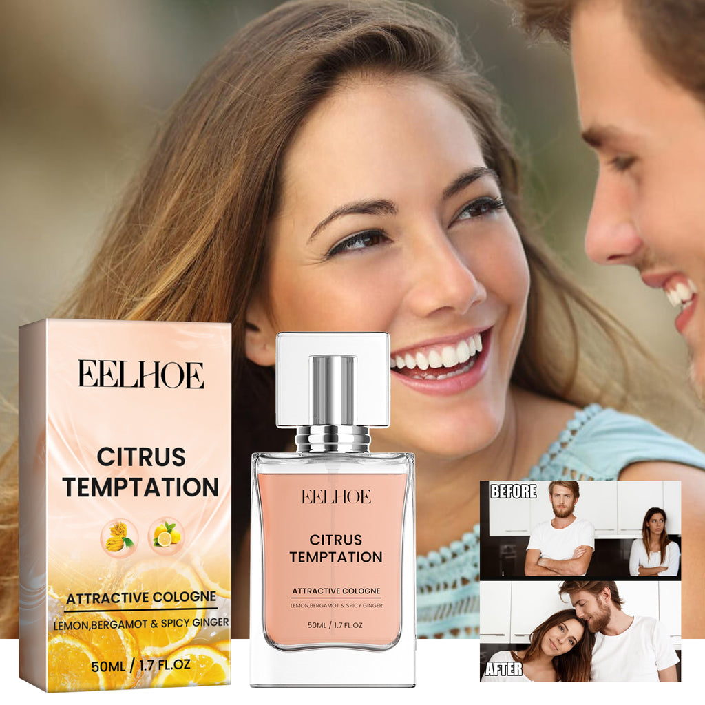 EELHOE Tentation Agrumes, Parfum longue durée pour couples, Naturel et frais à emporter