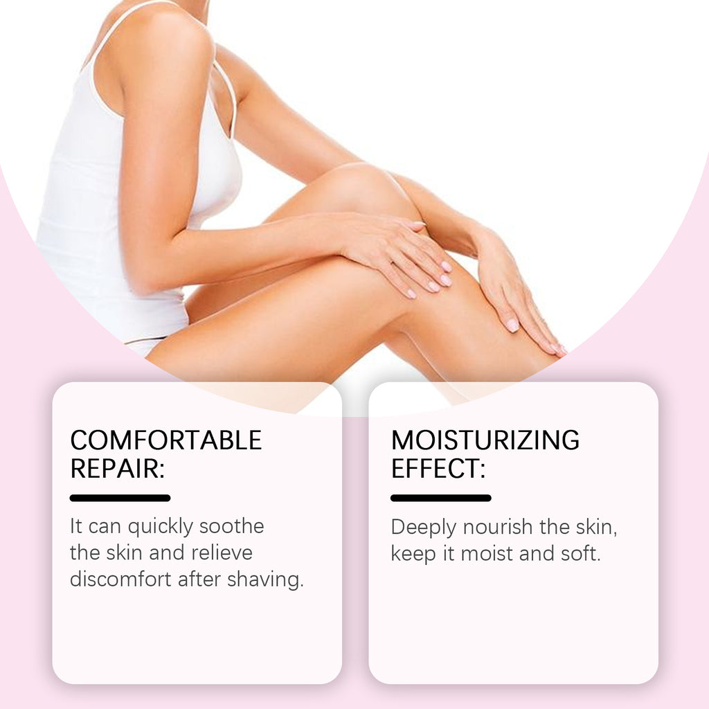 OUHOE Huile Essentielle Après-Rasage Fraise Hydrate, Adoucit et Prend Soin de la Peau en Douceur