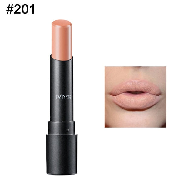 MYS Brand Rouge à Lèvres Mat Longue Durée Teinte Cosmétique Brillant à Lèvres Maquillage Rouge Batom