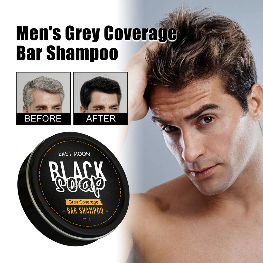 Shampooing Homme Cheveux Propres Nourrissant Soin Cheveux Noirs Brillants Shampooing Homme Savon