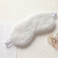 Masque de nuit bandeau de sommeil, masque pour les yeux doux en peluche, bandeau pour les yeux mignon en forme de nuage d'amour, masque en peluche de lapin, cache-œil, couverture oculaire de sieste saine