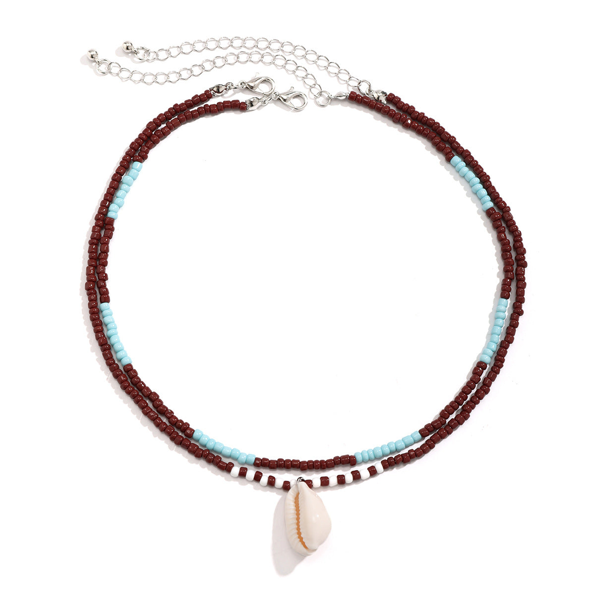 Mizhu Beach Océan Accessoires Tendance Polyvalent Collier Coquillage Étoile de Mer pour Femme