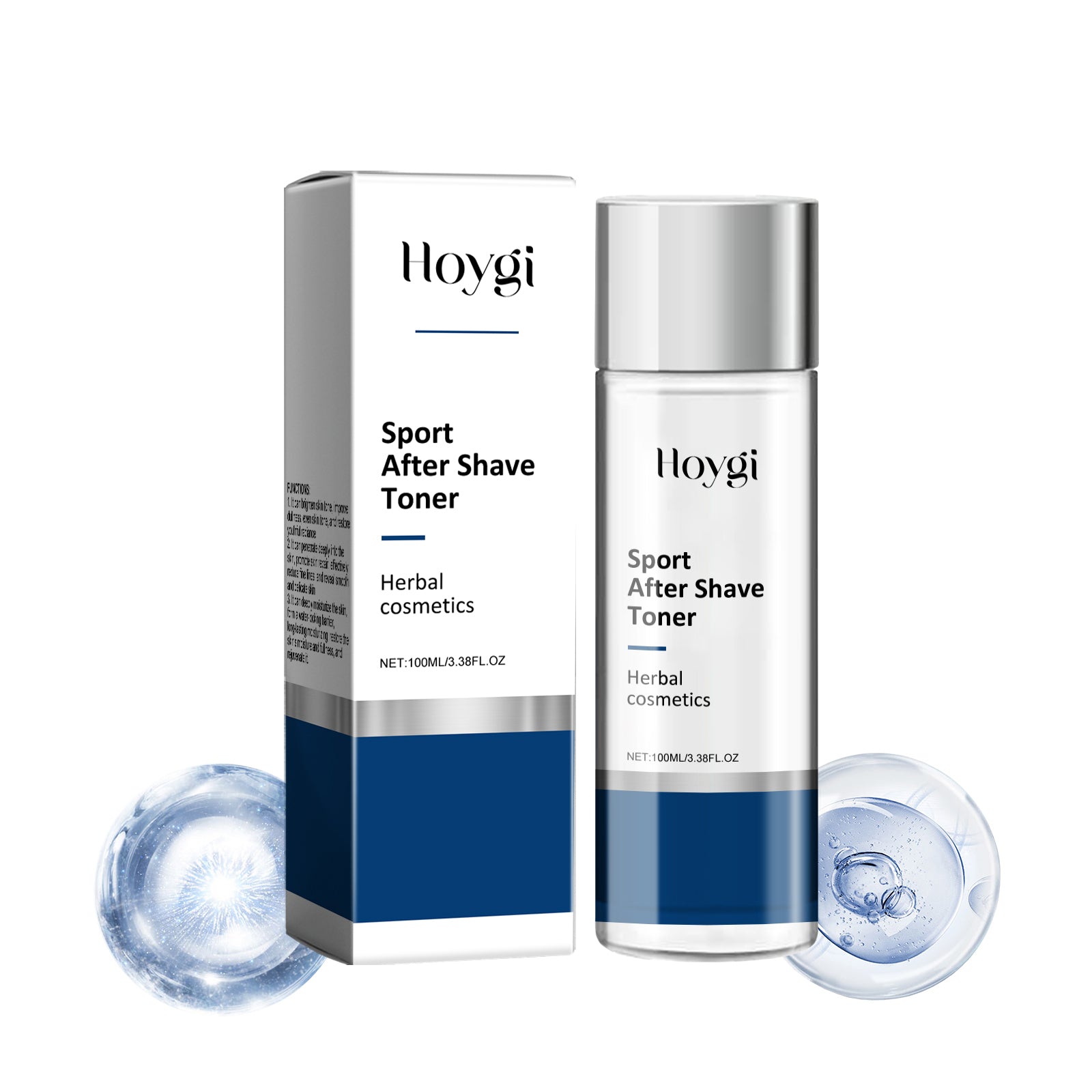 Tonique Après-Rasage Hydrate et Raffermit la Peau Soin Après-Rasage Sport Nourrissant et Raffermissant