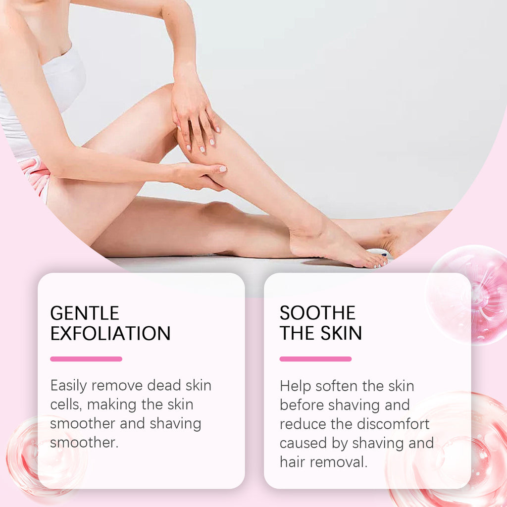 Gommage Pré-Épilation Hoygi, Soin Nettoyant Doux Hydratant Pour Épilation Appliqué Sur Tout Le Corps