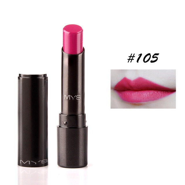 MYS Brand Rouge à Lèvres Mat Longue Durée Teinte Cosmétique Brillant à Lèvres Maquillage Rouge Batom