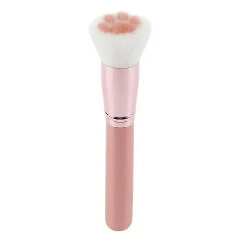 Pinceau de maquillage patte de chat doux mignon pinceau fond de teint anticernes fard à joues estompeur outils cosmétiques de beauté